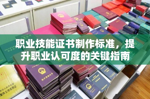 达茂旗职业技能证书制作标准，提升职业认可度的关键指南